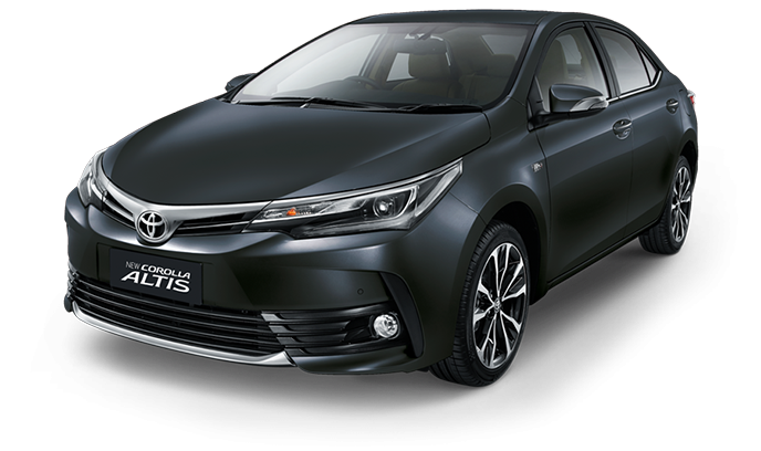 Toyota Corolla Altis gray-metallic