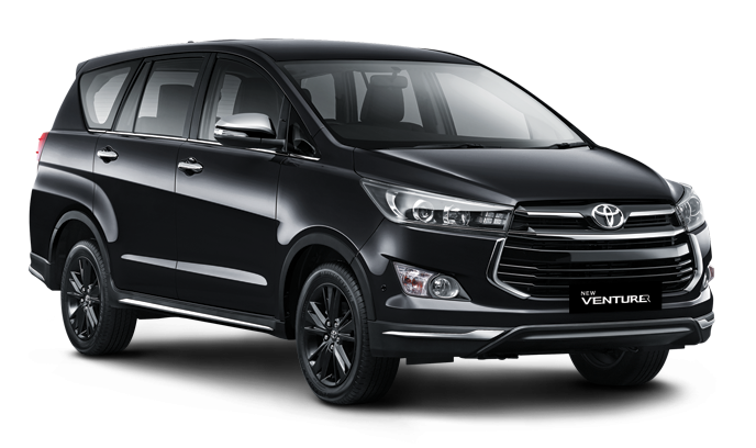 Toyota New Venturer attitude-black