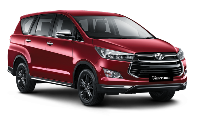 Toyota New Venturer red-mica-metallic