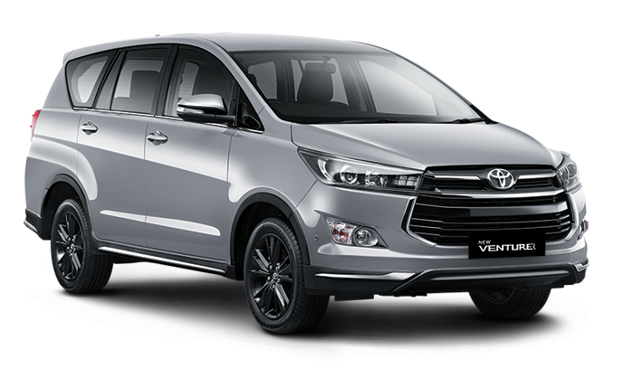 Toyota New Venturer silver-metallic